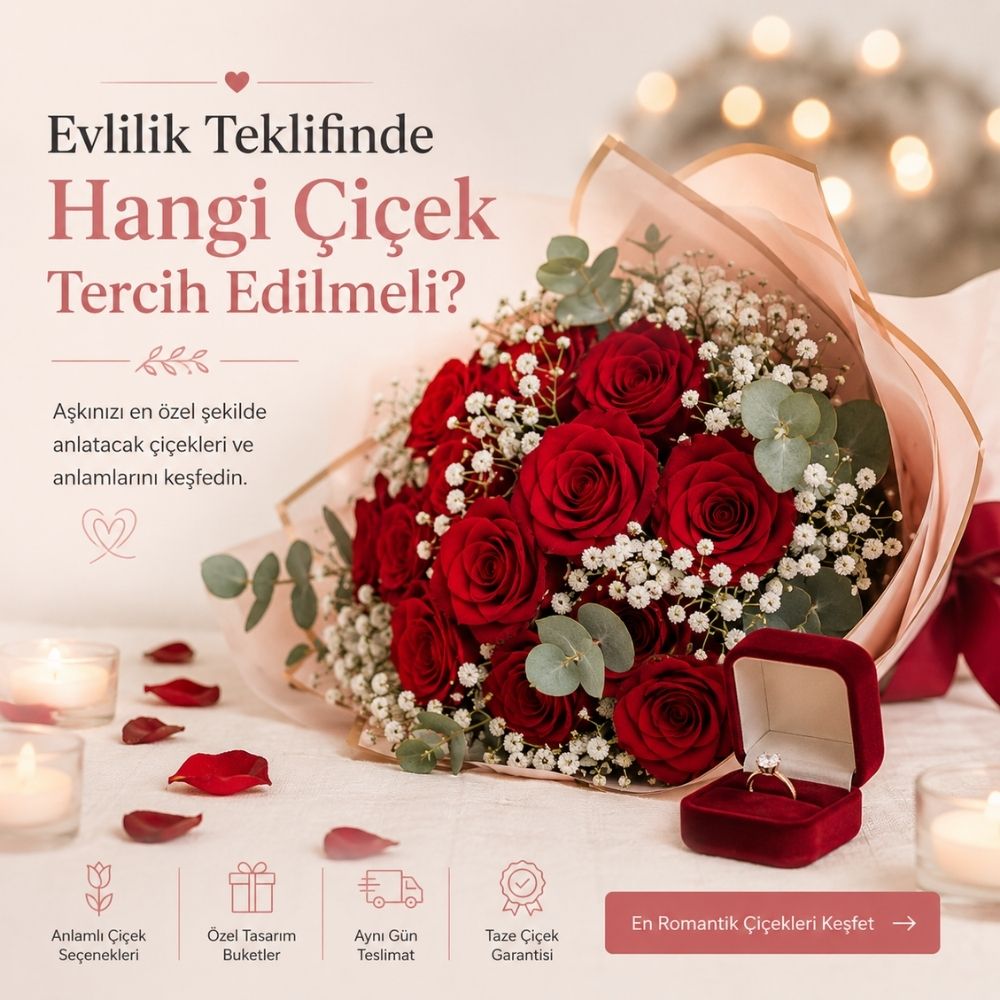 You are currently viewing Evlilik Teklifinde Hangi Çiçek Tercih Edilmeli?