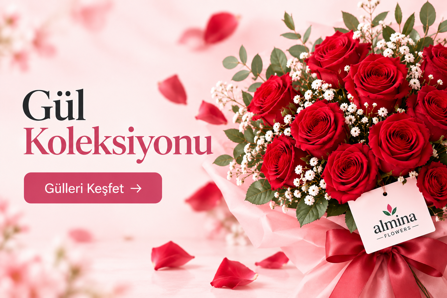 Almina Flowers Gül Koleksiyonu