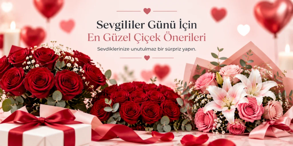 Sevgililer Günü İçin En Güzel Çiçek Önerileri